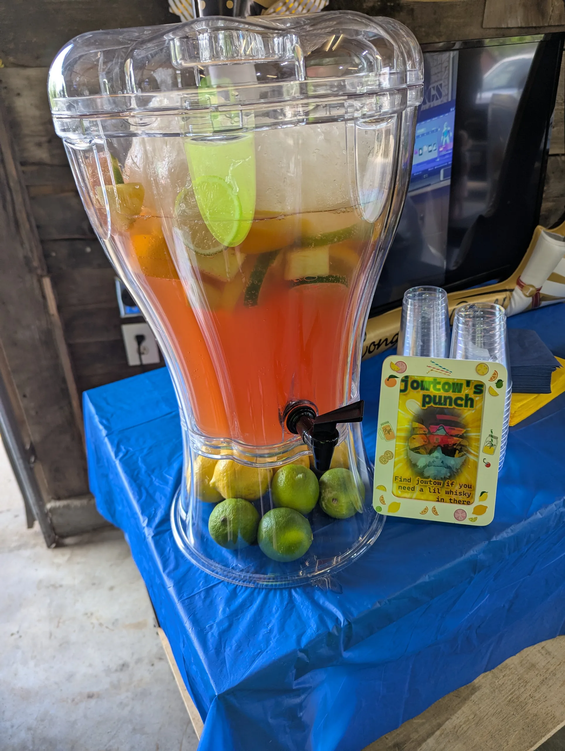 I made some punch